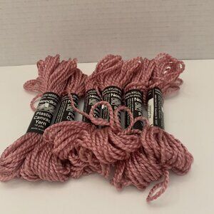 Needloft Plastic Canvas Yarn 100% Nylon 10 Yards #05 LAVENDER Lot of 6 Skeins